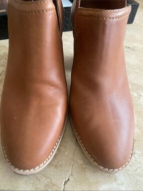 Jeffrey Campbell Tan Leather Ankle Booties